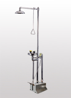 防凍小踏板復合式洗眼器BH30-5012A 防凍小踏板復合式洗眼器BH30-5012A